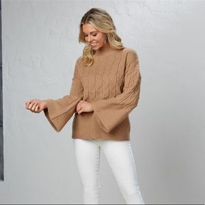 Mudpie Cable Knit Sweater